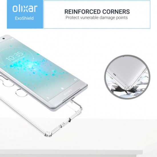 Olixar ExoShield Tough Snap-on Sony Xperia XZ3 Case - Crystal Clear