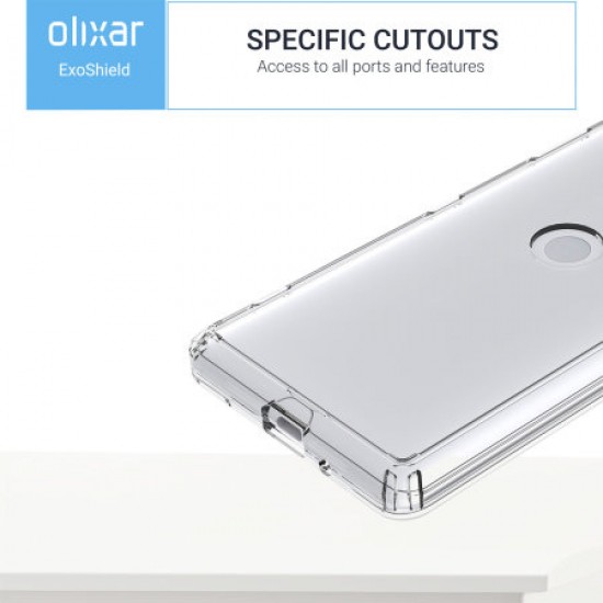 Olixar ExoShield Tough Snap-on Sony Xperia XZ3 Case - Crystal Clear