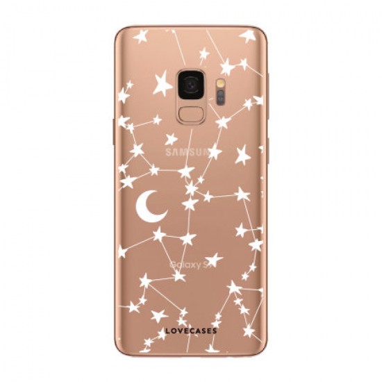 LoveCases Samsung S9 Starry Design Clear Phone Case LoveCases Samsung S9 Starry Design Clear Phone Case