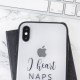 LoveCases Statement iPhone X Case - I Heart Naps But I Stay Woke