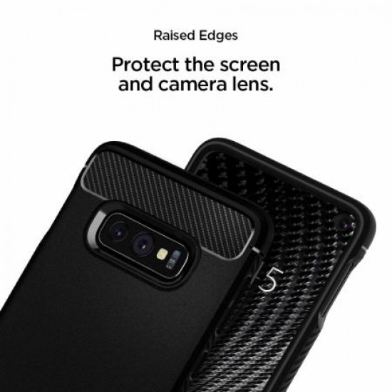 Spigen Rugged Armor Samsung Galaxy S10e Case - Black