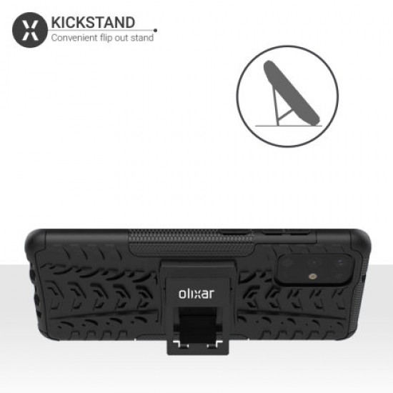 Olixar ArmourDillo Samsung Galaxy S20 Plus Protective Case - Black