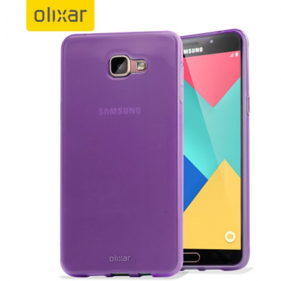 Olixar FlexiShield Samsung Galaxy A9 2016 Gel Case - Purple