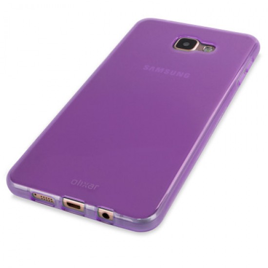 Olixar FlexiShield Samsung Galaxy A9 2016 Gel Case - Purple