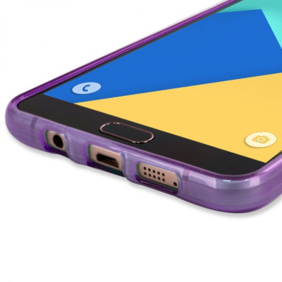 Olixar FlexiShield Samsung Galaxy A9 2016 Gel Case - Purple