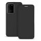 Olixar Soft Silicone Samsung Galaxy S20 Ultra Wallet Case - Black