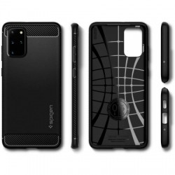 Spigen Rugged Armor Samsung Galaxy S20 Plus - Matte Black