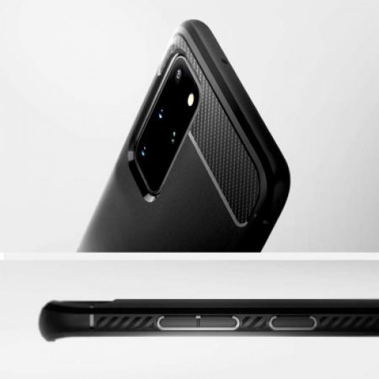 Spigen Rugged Armor Samsung Galaxy S20 Plus - Matte Black