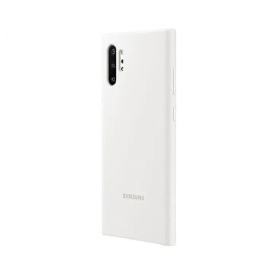 Official Samsung Galaxy Note 10 Plus Silicone Cover Case - White