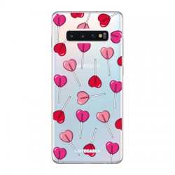 LoveCases Samsung S10 Lollypop Clear Phone Case