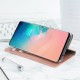 Olixar Leather-Style Galaxy S10 Wallet Stand Case - Rose Gold