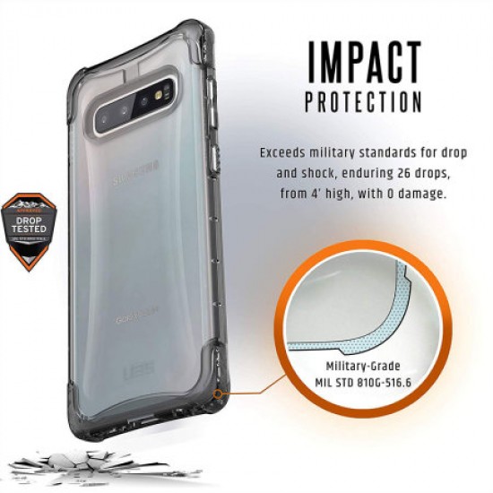 UAG Plyo Samsung Galaxy S10 Plus Protective Case- Ice UAG Plyo Samsung Galaxy S10 Plus Protective Case- Ice