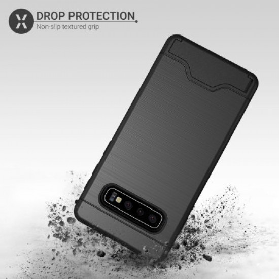 Olixar X-Ranger Samsung Galaxy S10 Plus Survival Case - Tactical Black