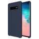 Olixar Samsung Galaxy S10 Soft Silicone Case - Midnight Blue