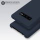 Olixar Samsung Galaxy S10 Soft Silicone Case - Midnight Blue