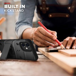 Zizo Bolt Series iPhone 12 mini Tough Case - Black Zizo Bolt Series iPhone 12 mini Tough Case - Black