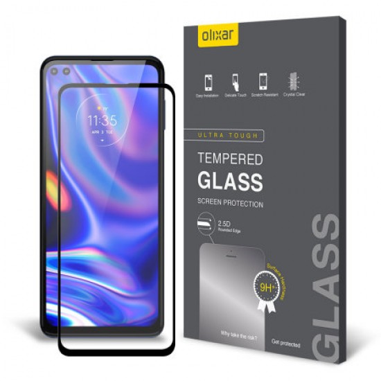 Olixar Motorola One 5G Tempered Glass Screen Protector