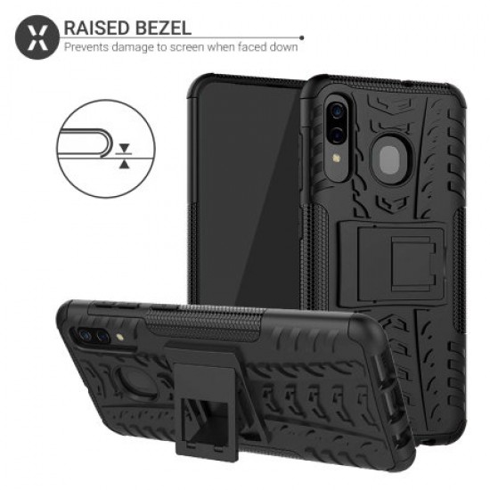 Olixar ArmourDillo Samsung Galaxy A20e Protective Case - Black