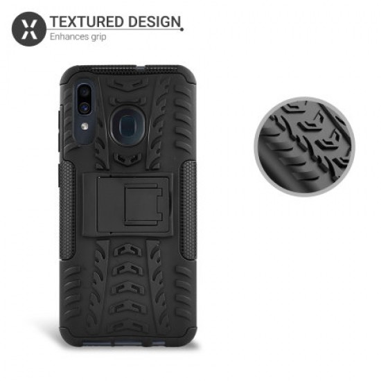 Olixar ArmourDillo Samsung Galaxy A20e Protective Case - Black
