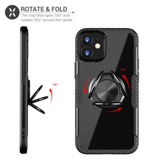 Olixar Armaring 2.0 iPhone 12 Case - Black