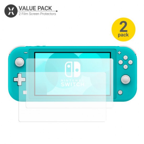 Olixar Nintendo Switch Lite Screen Protector 2-in-1 Pack