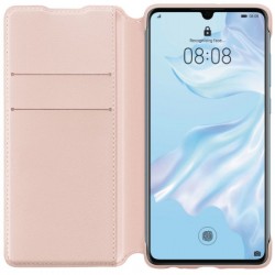 Official Huawei P30 Wallet Case - Pink