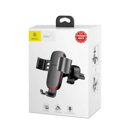 Baseus Air Vent Gravity Car Holder - Dark Grey