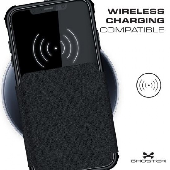 Ghostek Exec 3 iPhone XS Max Wallet Case - Black