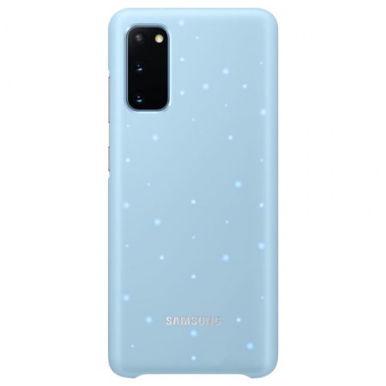 Official Samsung Galaxy S20 LED Cover Case - Sky Blue