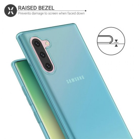 Olixar FlexiShield Samsung Galaxy Note 10 Gel Case - Blue