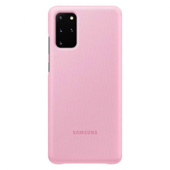 Official Samsung Galaxy S20 Plus Clear View Cover Case - Pink