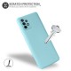 Olixar Samsung Galaxy A52 5G Soft Silicone Case - Pastel Blue