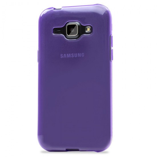 Olixar FlexiShield Samsung Galaxy J1 2015 Gel Case - Purple