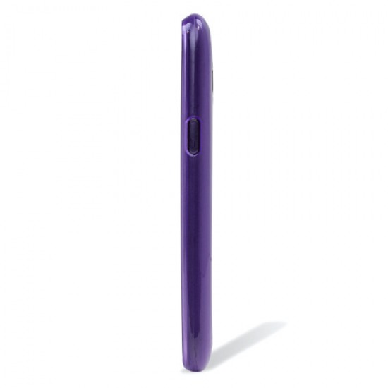Olixar FlexiShield Samsung Galaxy J1 2015 Gel Case - Purple