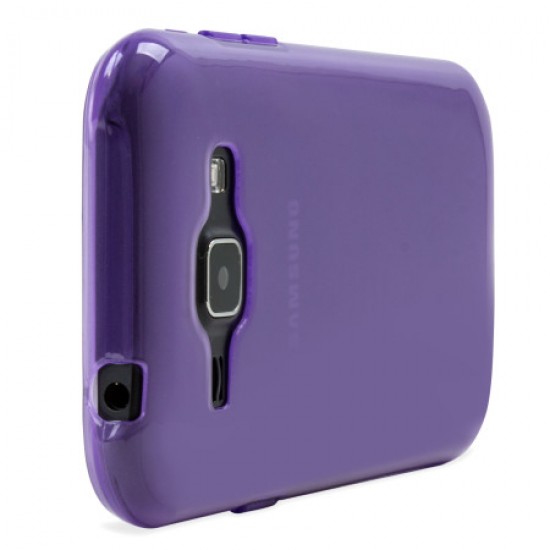 Olixar FlexiShield Samsung Galaxy J1 2015 Gel Case - Purple