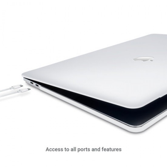 Olixar ToughGuard Macbook Pro 13" 2020 Hard Shell Case - Clear