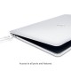Olixar ToughGuard Macbook Pro 13" 2020 Hard Shell Case - Clear