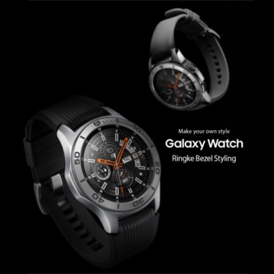 Ringke Galaxy Watch 46mm/Gear S3 Frontier & Classic Bezel Ring- Silver Ringke Galaxy Watch 46mm/Gear S3 Frontier & Classic Bezel Ring- Silver