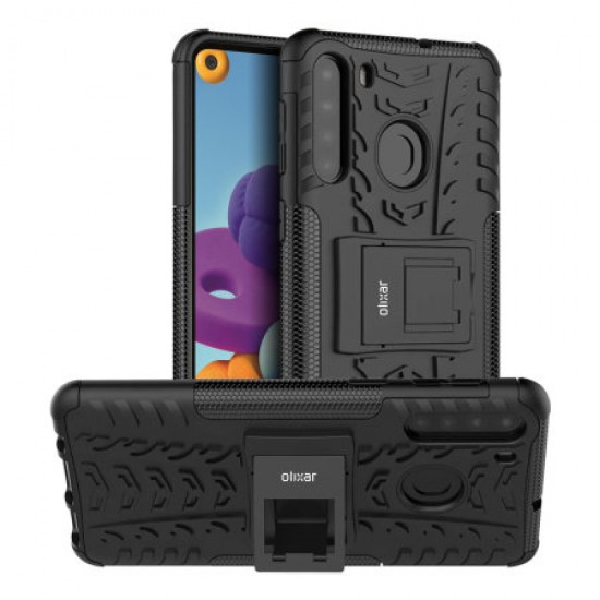 Olixar ArmourDillo Samsung Galaxy A21 Protective Case - Black