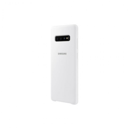 Official Samsung Galaxy S10 Plus Silicone Cover Case - White