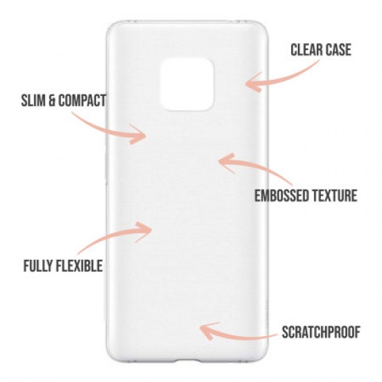 LoveCases Huawei Mate 20 Pro Roses Clear Phone Case LoveCases Huawei Mate 20 Pro Roses Clear Phone Case