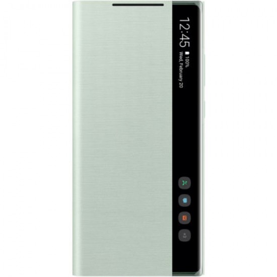 Official Samsung Galaxy Note 20 Clear View Case - Mystic Green