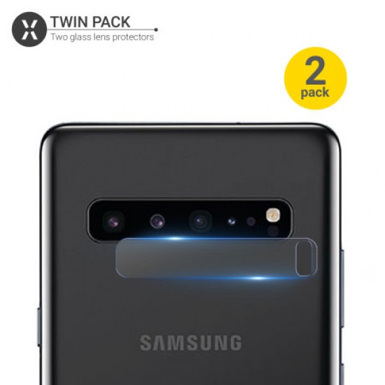 Olixar Samsung S10 5G Camera Protectors - Twin Pack