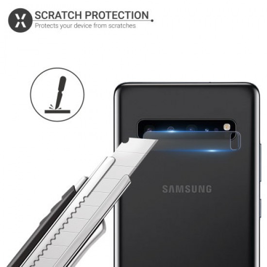 Olixar Samsung S10 5G Camera Protectors - Twin Pack