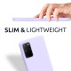 Olixar iPhone SE 2020 Soft Silicone Case - Lilac