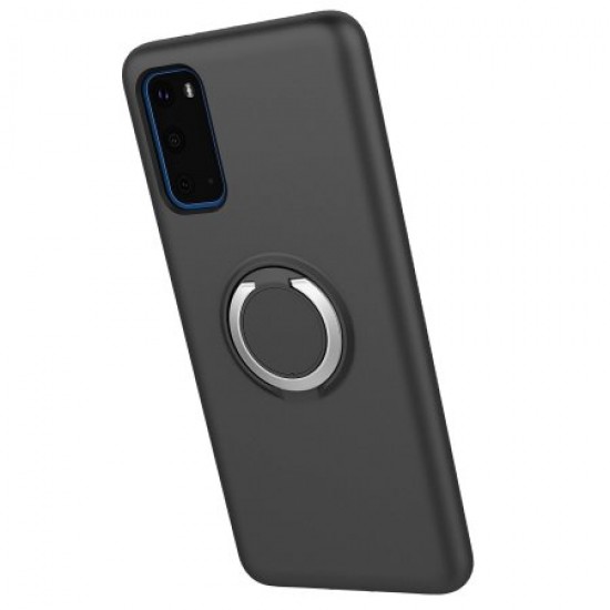 Zizo Revolve Series Samsung S20 Thin Ring Case - Magnetic Black Zizo Revolve Series Samsung S20 Thin Ring Case - Magnetic Black
