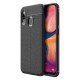 Olixar Attache Samsung Galaxy A20 Leather-Style Case - Black