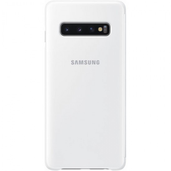 Official Samsung Galaxy S10 Clear View Case - White