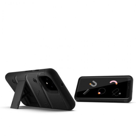Zizo Bolt Series Google Pixel 4 Case & Screen Protector - Black