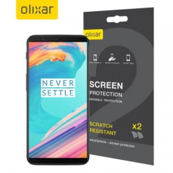 Olixar OnePlus 5T Film Screen Protector 2-in-1 Pack